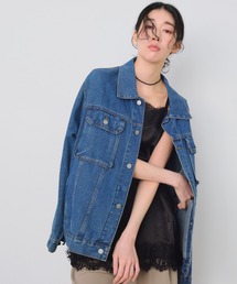 ビッグシルエットデニムジャケット