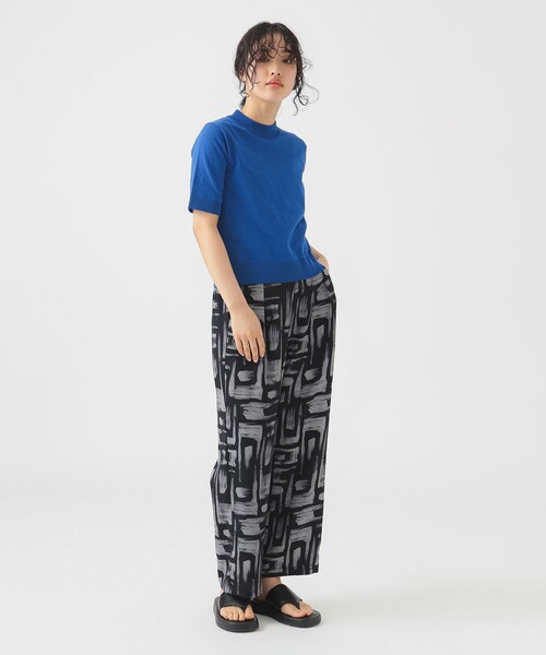 B:MING by BEAMS(ビーミングバイビームス)の「ウォッシャブル モックネック ニット(ニット/セーター・レディース・オフホワイト/ネイビー/ブルー・ONE SIZE)」の11枚目の写真