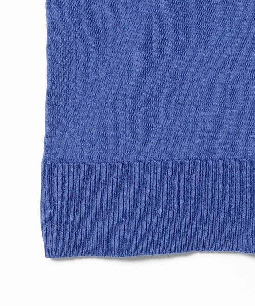 B:MING by BEAMS(ビーミングバイビームス)の「ウォッシャブル モックネック ニット(ニット/セーター・レディース・オフホワイト/ネイビー/ブルー・ONE SIZE)」の7枚目の写真
