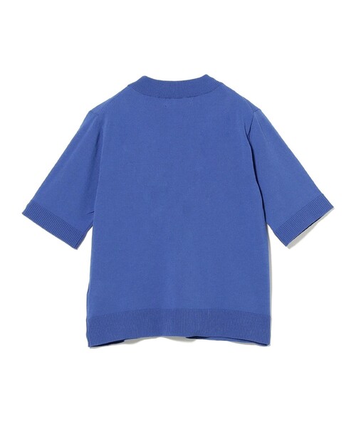 B:MING by BEAMS(ビーミングバイビームス)の「ウォッシャブル モックネック ニット(ニット/セーター・レディース・オフホワイト/ネイビー/ブルー・ONE SIZE)」の8枚目の写真
