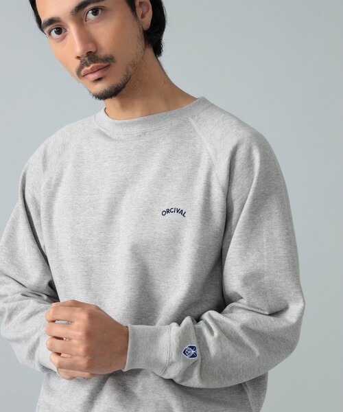 ORCIVAL / ラグランスリーブ ボートネック スウェット（スウェット