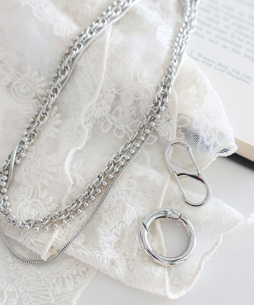 LEPSIM(レプシィム)の「ネック2WAYチャーム 321503(キーホルダー・レディース・シルバー系その他2/シルバー/シルバー系その他/シルバー系その他3/シルバー系その他4/シルバー系その他5・ONE SIZE)」の4枚目の写真