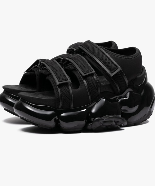 grounds(グラウンズ)の「【grounds】 MOOPIE CATERPILLAR SANDAL - black(サンダル・メンズ・ブラック・37/38/39/41.5/42/43)」の5枚目の写真