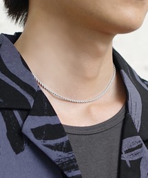 MinoriTY（マイノリティ）の「【MinoriTY】スパイラルチェーンネックレス 46cm メンズ ウィメンズ ユニセックス（ネックレス）」