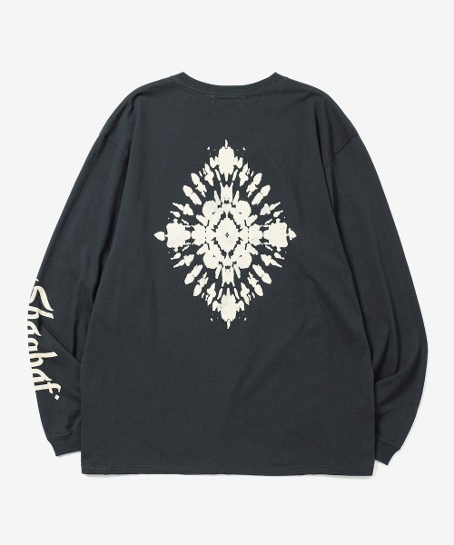 rehacer(レアセル)の「rehacer : Sun Flower L/S CS / サンフラワー ロングスリーブ カットソー(Tシャツ/カットソー・メンズ・スミクロ/インディゴブルー・MEDIUM/X-LARGE/LARGE/SMALL)」の8枚目の写真