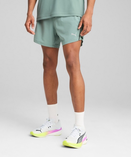 PUMA(プーマ)の「PUMA プーマ メンズ ランニング ラン ヴェロシティ 5インチ ショーツ(その他パンツ・メンズ・ブルー系その他/グリーン系その他/ブラック・LARGE/MEDIUM/X-LARGE/XX-LARGE/SMALL)」の2枚目の写真