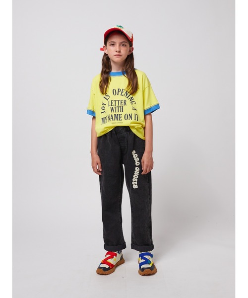 BOBO CHOSES(ボボショーズ)の「Wavy Bobo Choses denim pants(デニムパンツ・キッズ・ブラック・110/120/130)」の2枚目の写真