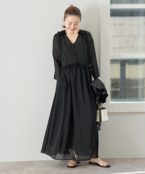 IENA - 【新品未使用】IENA THE IRON SILKトップス イエナ IENA 《WEB限定/追加2》ドットサッシュワンピース