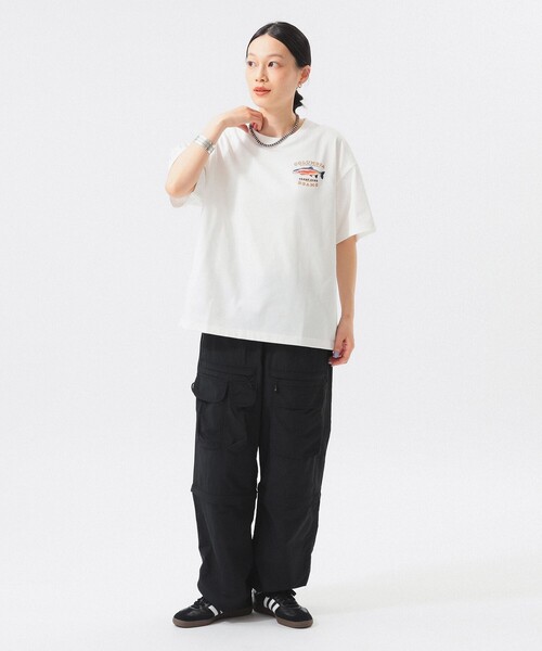 Columbia(コロンビア)の「【別注】Columbia / GRAPHIC TEE(Tシャツ/カットソー・レディース・グレー/シルバー/ホワイト・X-SMALL)」の5枚目の写真