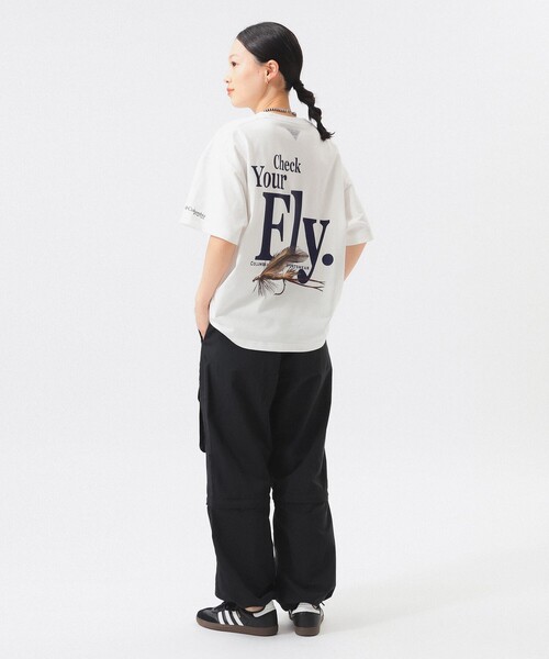 Columbia(コロンビア)の「【別注】Columbia / GRAPHIC TEE(Tシャツ/カットソー・レディース・グレー/シルバー/ホワイト・X-SMALL)」の6枚目の写真