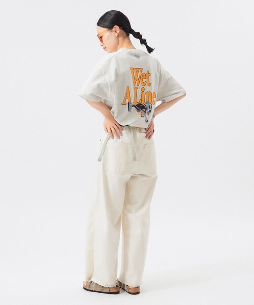 Columbia(コロンビア)の「【別注】Columbia / GRAPHIC TEE(Tシャツ/カットソー・レディース・グレー/シルバー/ホワイト・X-SMALL)」の13枚目の写真