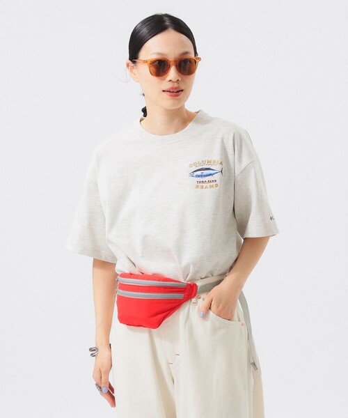 Columbia(コロンビア)の「【別注】Columbia / GRAPHIC TEE(Tシャツ/カットソー・レディース・グレー/シルバー/ホワイト・X-SMALL)」の15枚目の写真