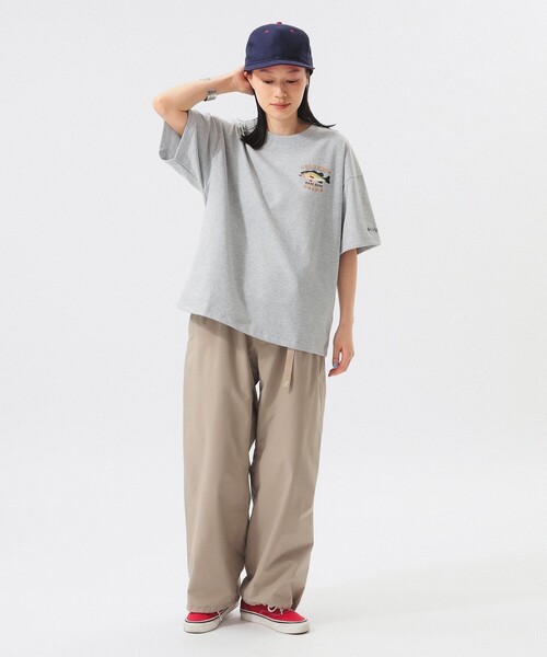 Columbia(コロンビア)の「【別注】Columbia / GRAPHIC TEE(Tシャツ/カットソー・レディース・グレー/シルバー/ホワイト・X-SMALL)」の19枚目の写真