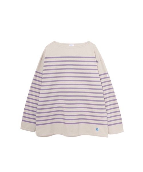 セール】ORCIVAL Men's Rachel Wide Basque Shirt（Tシャツ