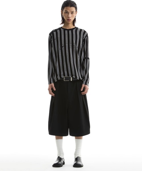 ⭕️kana⭕️モフマヌルのヒザタック入りパンツ（Ｆ） SAINT Mxxxxxx(セントマイケル) 2024AW ダックダブルパンツ SM