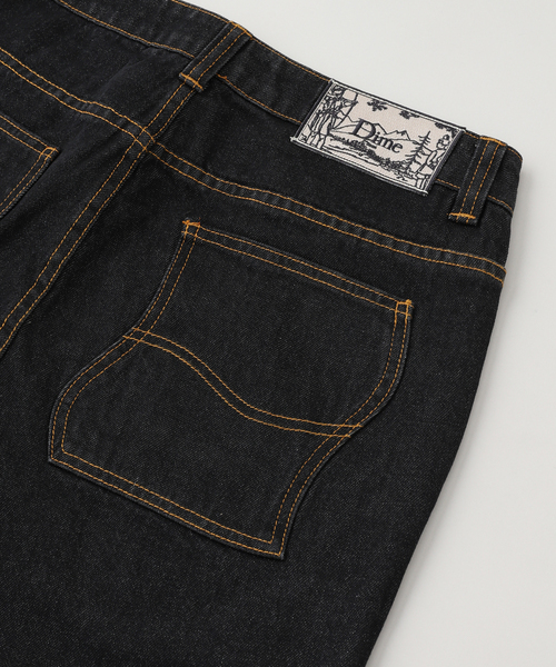 DIME(ダイム)の「DIME CLASSIC RELAXED DENIM PANTS(デニムパンツ・メンズ・ブラック・32/30)」の6枚目の写真