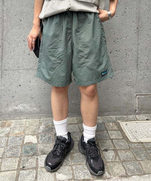 Franklin Climbing（フランクリンクライミング）の「【Franklin climbing】 水陸両用ユニセックスバギーショーツ（水着・レディース・ブラック/サックスブルー/ライム/ベージュ/イエロー/グリーン・SMALL/MEDIUM/LARGE/X-LARGE）」の9枚目の写真
