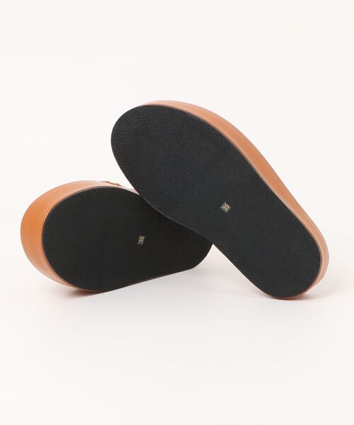 JVAM（ジェーヴィエーエム）の「【JVAM】ウーブンレザー厚底ミュールサンダル(E52126)（サンダル・レディース・ブラック/ホワイト/ブラウン・35/36/37/39/38）」の5枚目の写真