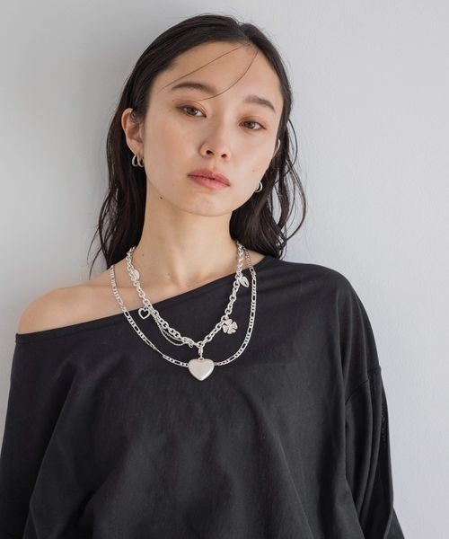 hinaネックレス 2col MANTEL LONG NC | hinahina