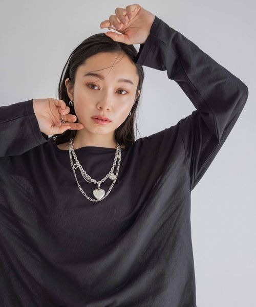 JEANASIS（ジーナシス）の「チャームハート2レンネックレス/414141（ネックレス・レディース・シルバー系その他/シルバー/ゴールド・FREE）」の15枚目の写真