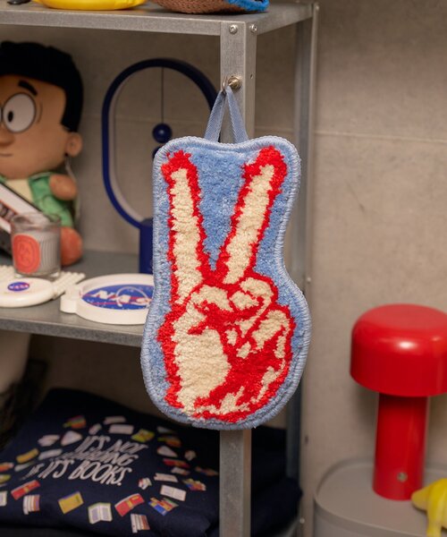 ラグ タフティング マット PEACE セール】【takahashi企画】Peace tufting mat（ラグ/マット