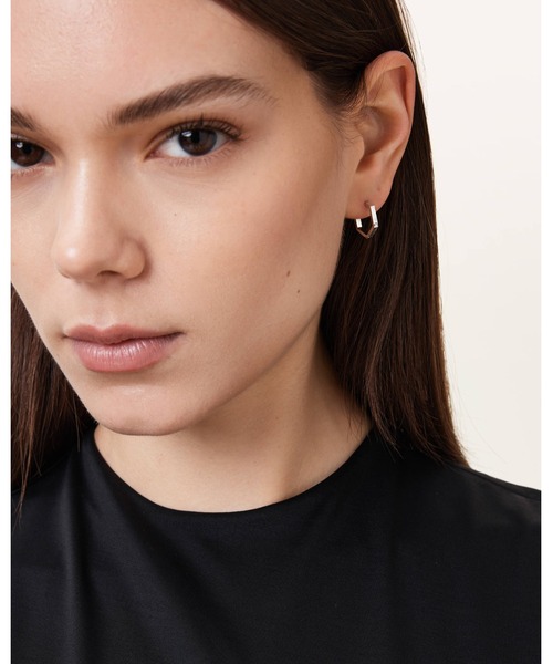 VIVIFY Hammered Hoop pierce(S) 2個セット（両耳分2点VIVIFY