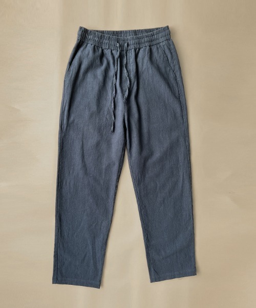 B'day（ビーデイ）の「【 B'day / ビーデー 】 綿麻タッチ サルエルパンツ（その他パンツ・メンズ・ブラック/グレー/ベージュ/ネイビー・MEDIUM/LARGE/X-LARGE）」の4枚目の写真