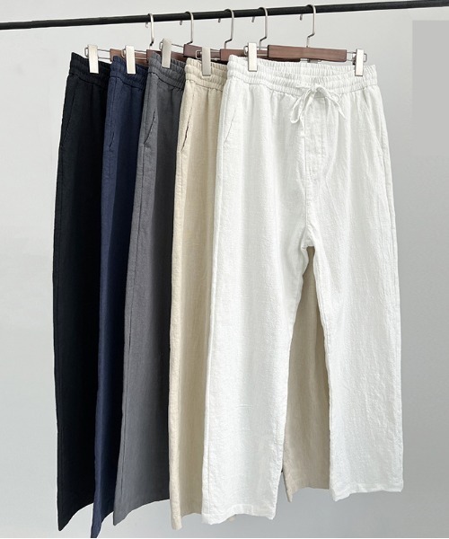 B'day（ビーデイ）の「【 B'day / ビーデー 】 綿麻タッチ サルエルパンツ（その他パンツ・メンズ・ブラック/グレー/ベージュ/ネイビー・MEDIUM/LARGE/X-LARGE）」の10枚目の写真