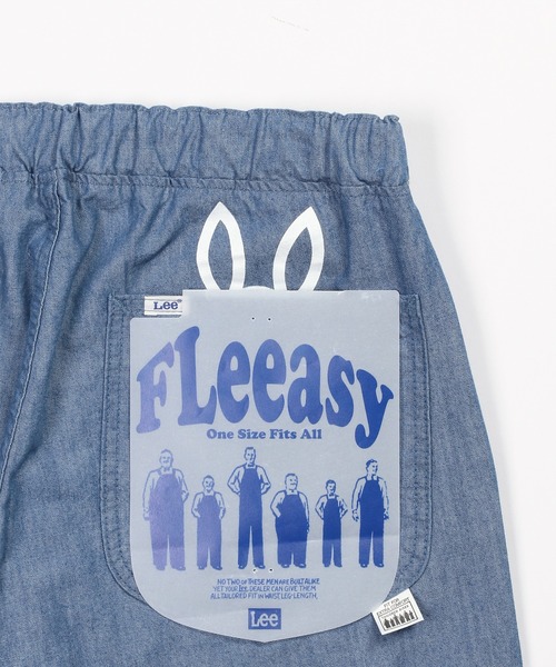 Psycho Bunny(サイコバニー)の「Lee × Psycho Bunny FLeeasy Narrow シャンブレーデニム(デニムパンツ・メンズ・ブルー・FREE)」の5枚目の写真