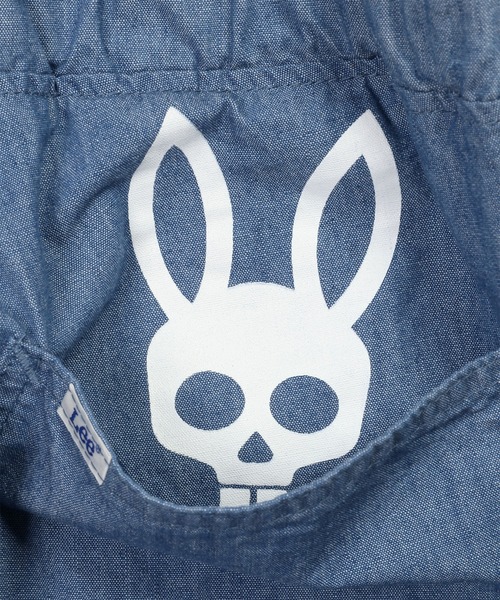 Psycho Bunny(サイコバニー)の「Lee × Psycho Bunny FLeeasy Narrow シャンブレーデニム(デニムパンツ・メンズ・ブルー・FREE)」の2枚目の写真