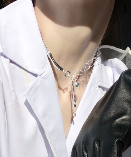 セール】＜Soierie＞Dripping ネックレス（ネックレス