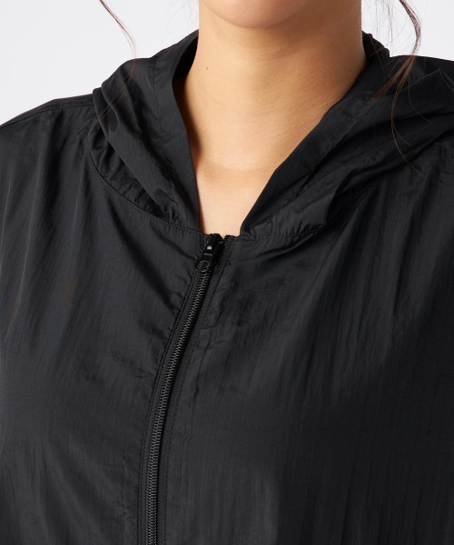 Ocean Pacific（オーシャンパシフィック）の「【OP/オーピー】【限定商品】ナイロンフード付きパーカー/水陸両用軽量撥水UVナイロンラッシュガードパーカー（ラッシュガード・レディース・ベージュ/ブラック/カーキ・MEDIUM/LARGE/X-LARGE）」の21枚目の写真