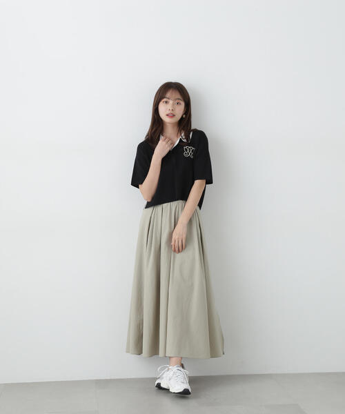 PROPORTION BODY DRESSING（プロポーションボディドレッシング）の「半袖ラガーニット / 1215170510（ニット/セーター・レディース・ホワイト系その他/ブラウン/ブラック・FREE）」の17枚目の写真