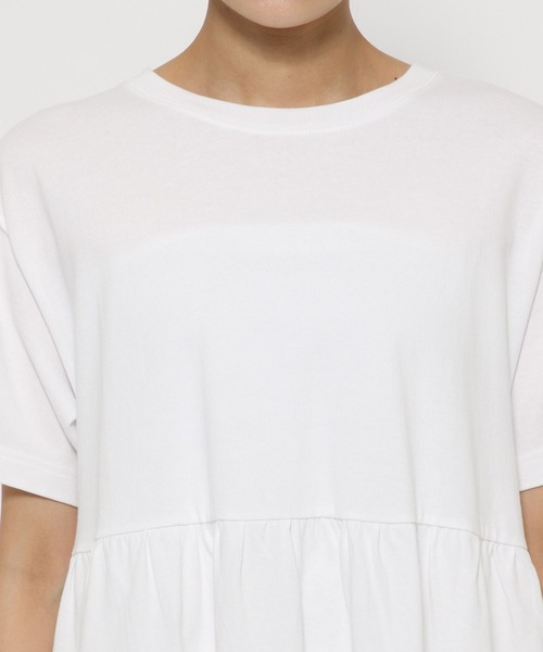 もず　 セール】カットティアードワンピースSS 326161（ワンピース