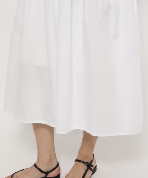 もず　 セール】カットティアードワンピースSS 326161（ワンピース