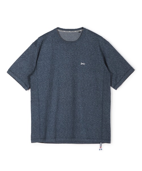 MEN'S BIGI(メンズビギ)の「【DENHAM/デンハム】別注ニットTEE(Tシャツ/カットソー・メンズ・ブラック/ネイビー・02/03)」の1枚目の写真
