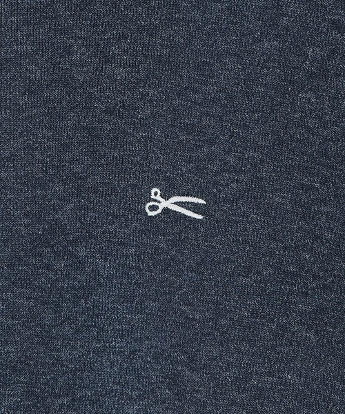 MEN'S BIGI(メンズビギ)の「【DENHAM/デンハム】別注ニットTEE(Tシャツ/カットソー・メンズ・ブラック/ネイビー・02/03)」の4枚目の写真