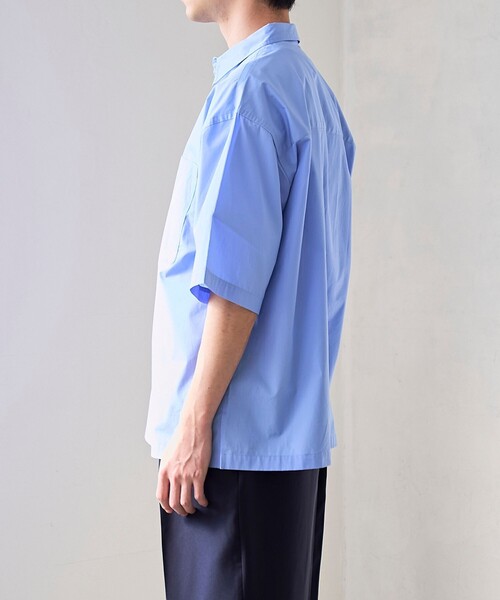 RONEL(ロネル)の「【RONEL】NCブロードシャツ(半袖)(シャツ/ブラウス・メンズ・その他/ライトブルー/クリーム・XL/L/S/M)」の14枚目の写真
