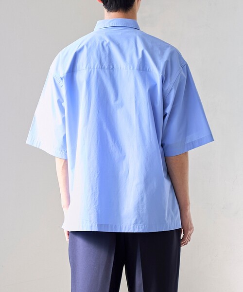 RONEL(ロネル)の「【RONEL】NCブロードシャツ(半袖)(シャツ/ブラウス・メンズ・その他/ライトブルー/クリーム・XL/L/S/M)」の15枚目の写真