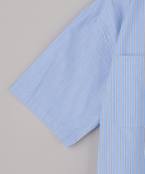 RONEL(ロネル)の「【RONEL】NCブロードシャツ(半袖)(シャツ/ブラウス・メンズ・その他/ライトブルー/クリーム・XL/L/S/M)」の20枚目の写真