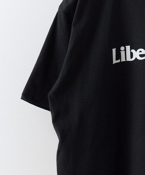 Liberaiders(リベレイダース)の「Liberaiders/リベレイダース OG LOGO TEE 半袖Tシャツ(Tシャツ/カットソー・メンズ・ブラック/ホワイト・XL/L/M)」の3枚目の写真