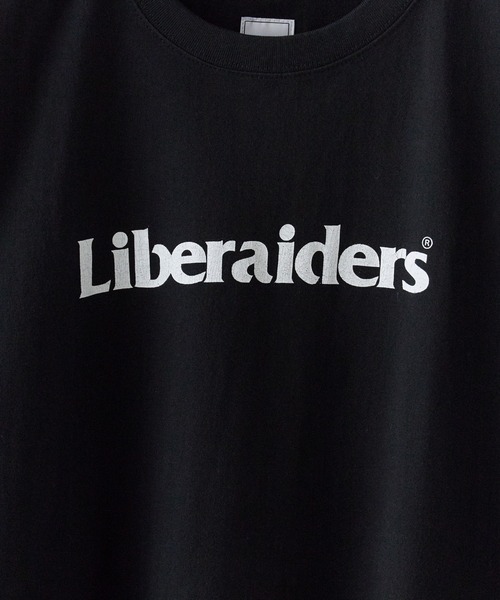 Liberaiders(リベレイダース)の「Liberaiders/リベレイダース OG LOGO TEE 半袖Tシャツ(Tシャツ/カットソー・メンズ・ブラック/ホワイト・XL/L/M)」の4枚目の写真