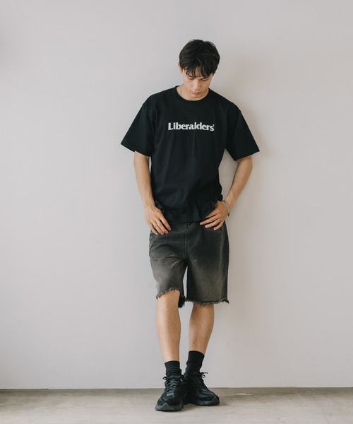 Liberaiders(リベレイダース)の「Liberaiders/リベレイダース OG LOGO TEE 半袖Tシャツ(Tシャツ/カットソー・メンズ・ブラック/ホワイト・XL/L/M)」の15枚目の写真