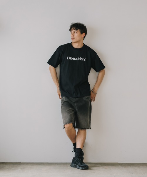 Liberaiders(リベレイダース)の「Liberaiders/リベレイダース OG LOGO TEE 半袖Tシャツ(Tシャツ/カットソー・メンズ・ブラック/ホワイト・XL/L/M)」の17枚目の写真