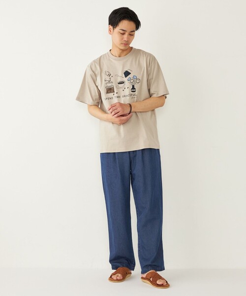 SHIPS Colors(シップス カラーズ)の「SHIPS Colors: パッチワーク プリント Tシャツ(Tシャツ/カットソー・メンズ・ダークグレー/ライトグレー/ライトホワイト/カーキ・SMALL/MEDIUM/LARGE/X-LARGE)」の20枚目の写真