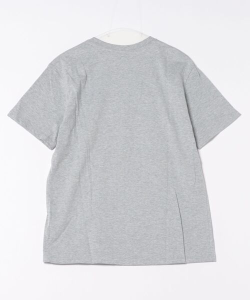 AsheKsha(アシクシャ)の「【新作】ギンガムレースハート・オーバーサイズTシャツ(Tシャツ/カットソー・レディース・グレー/ブラック・F)」の5枚目の写真