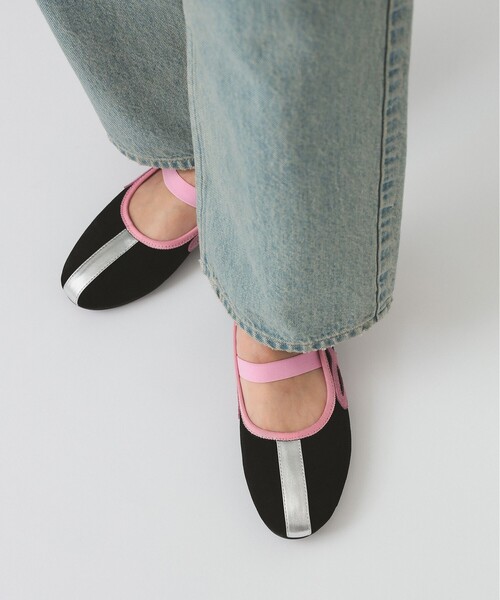 Ray BEAMS（レイビームス）の「【別注】Anniel / スエード スニーカー（スニーカー・レディース・シルバー/ブラック・36/39/38/37）」の3枚目の写真