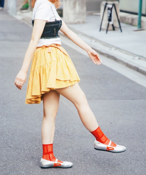 Ray BEAMS（レイビームス）の「【別注】Anniel / スエード スニーカー（スニーカー・レディース・シルバー/ブラック・36/39/38/37）」の9枚目の写真