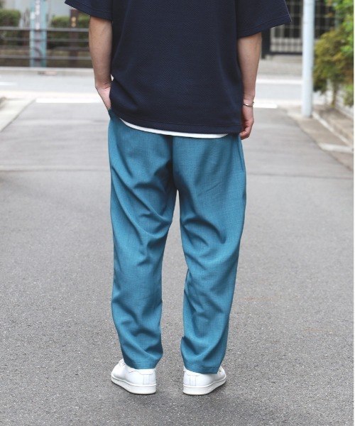 BACK NUMBER（バックナンバー）の「【店舗で人気】【BACK NUMBER】「接触冷感・イージーケア・イージーウエスト」「BENRY」サマーイージーパンツ（その他パンツ・メンズ・グレー/ブラック/オリーブ/サックスブルー/ライトベージュ・L/XL/M）」の19枚目の写真