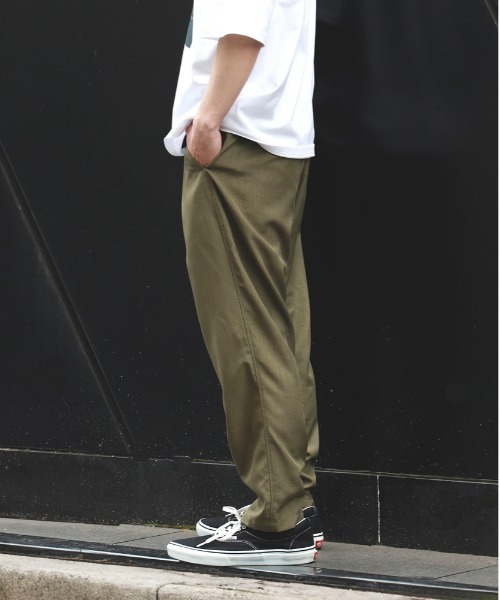 BACK NUMBER（バックナンバー）の「【店舗で人気】【BACK NUMBER】「接触冷感・イージーケア・イージーウエスト」「BENRY」サマーイージーパンツ（その他パンツ・メンズ・グレー/ブラック/オリーブ/サックスブルー/ライトベージュ・L/XL/M）」の21枚目の写真